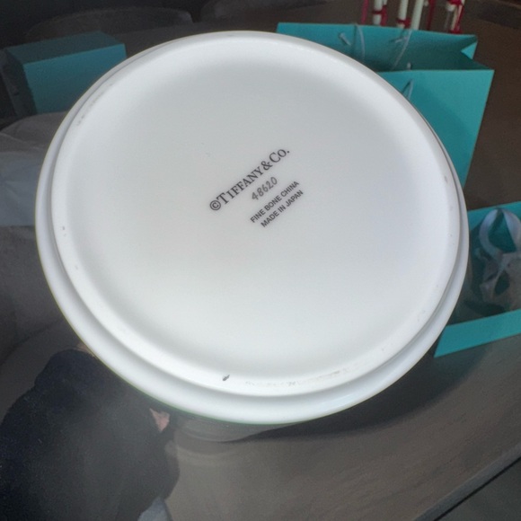 Tiffany & Co. Blue Ceramic Container Planter Large - Picture 3 of 8